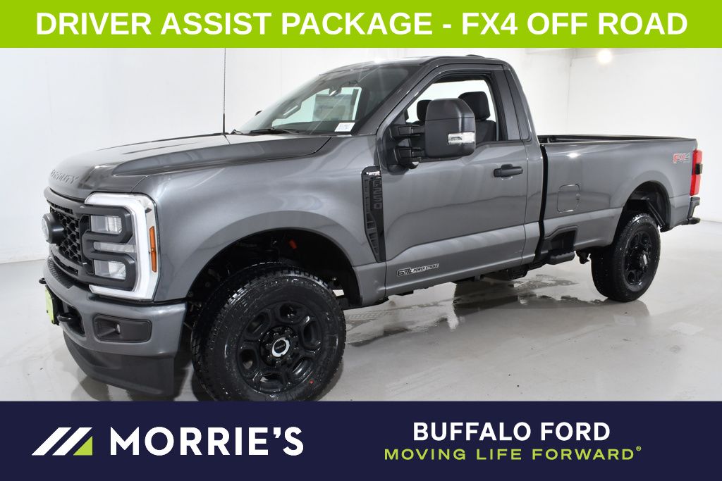 Gray Metallic 2026 Ford F-250 Super Duty Pickup Truck Four-Wheel Drive Automatic