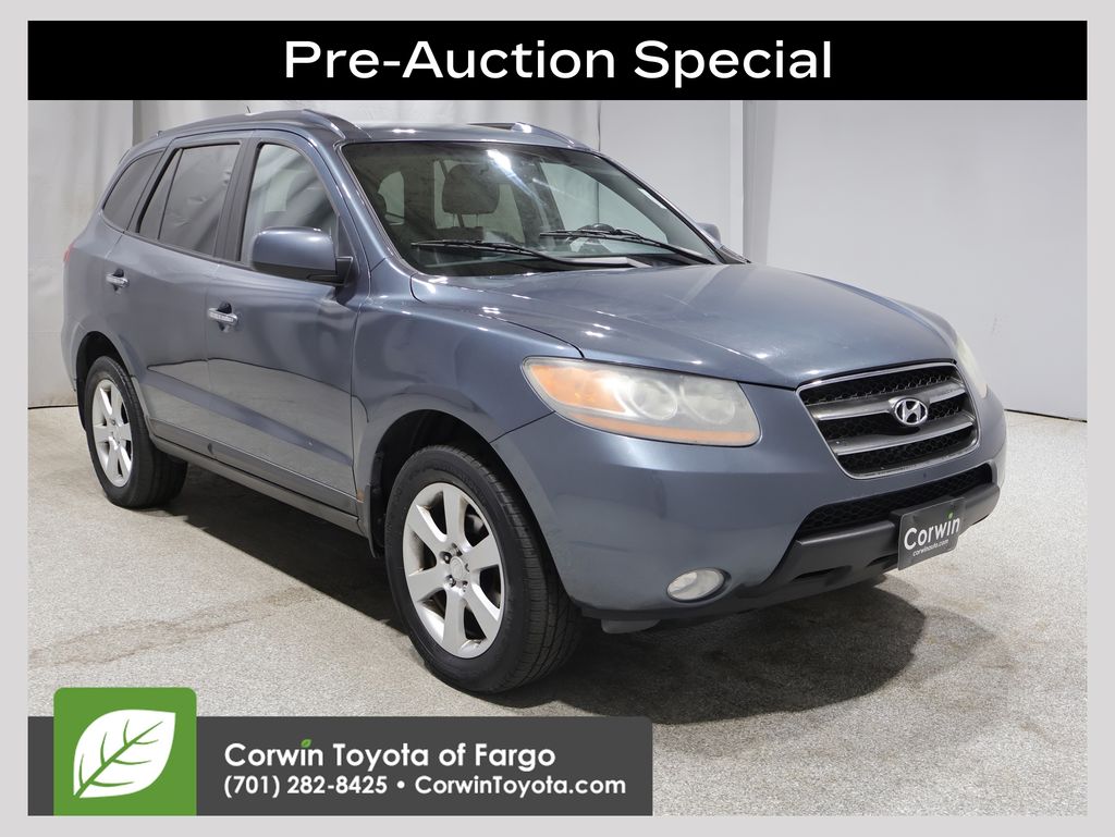 Steel Gray 2008 Hyundai Santa Fe SUV / Crossover All-Wheel Drive 5-Speed Automatic