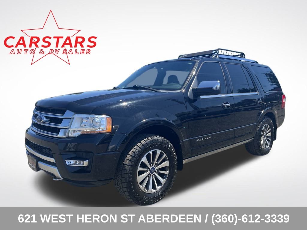 2017 Shadow Black Ford Expedition Platinum 4X4 SUV