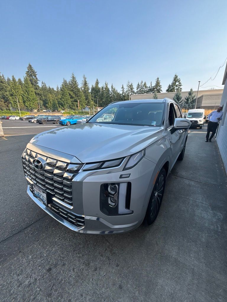 Typhoon Silver 2025 Hyundai Palisade SUV / Crossover All-Wheel Drive 8-Speed Automatic