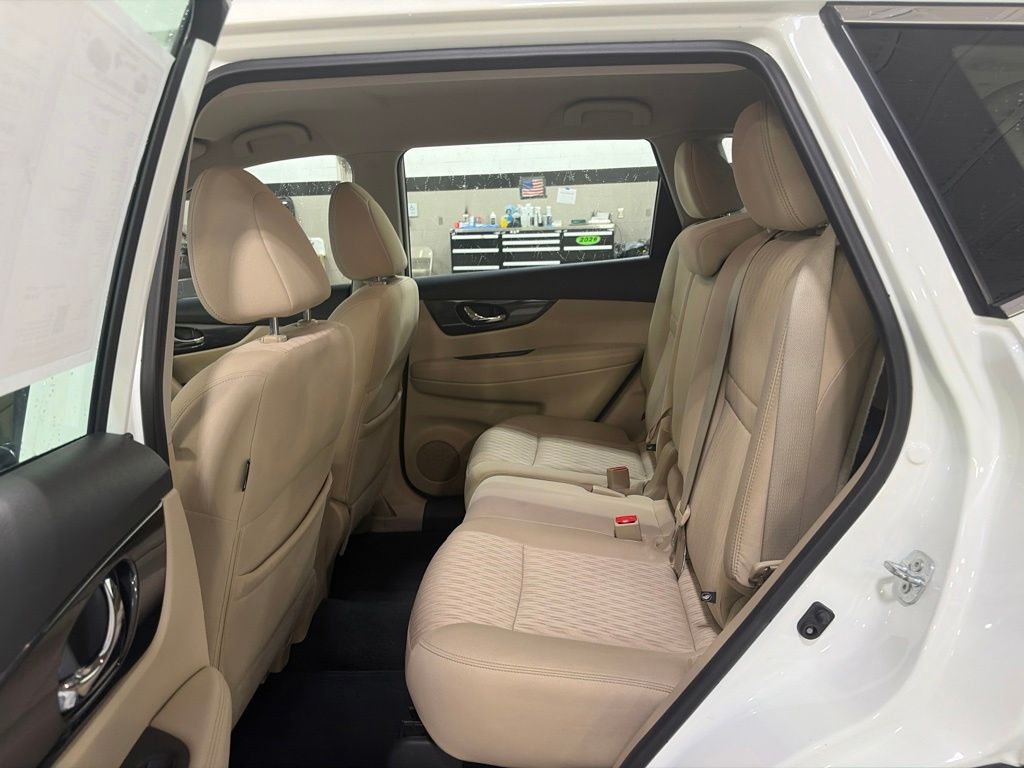 2017 Nissan Rogue S White at Sutliff Volkswagen