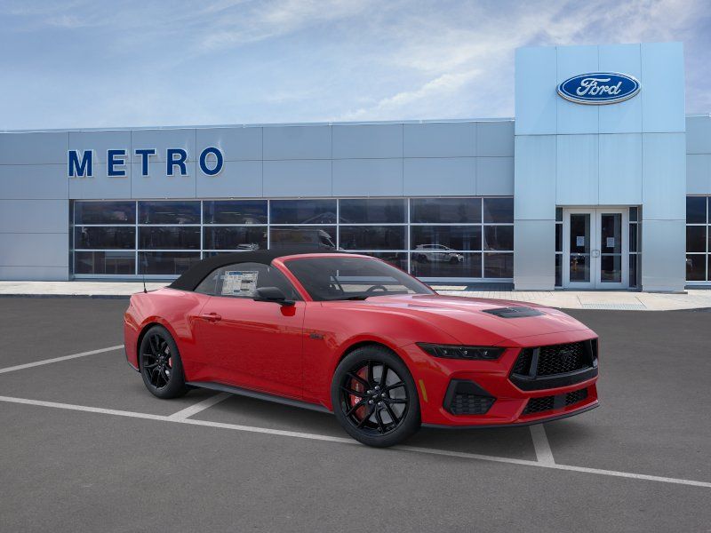 Race Red 2026 Ford Mustang Convertible Rear-Wheel Drive Automatic