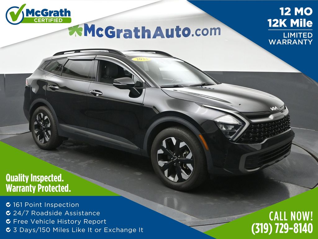 Ebony Black 2023 Kia Sportage SUV / Crossover All-Wheel Drive 8-Speed Automatic