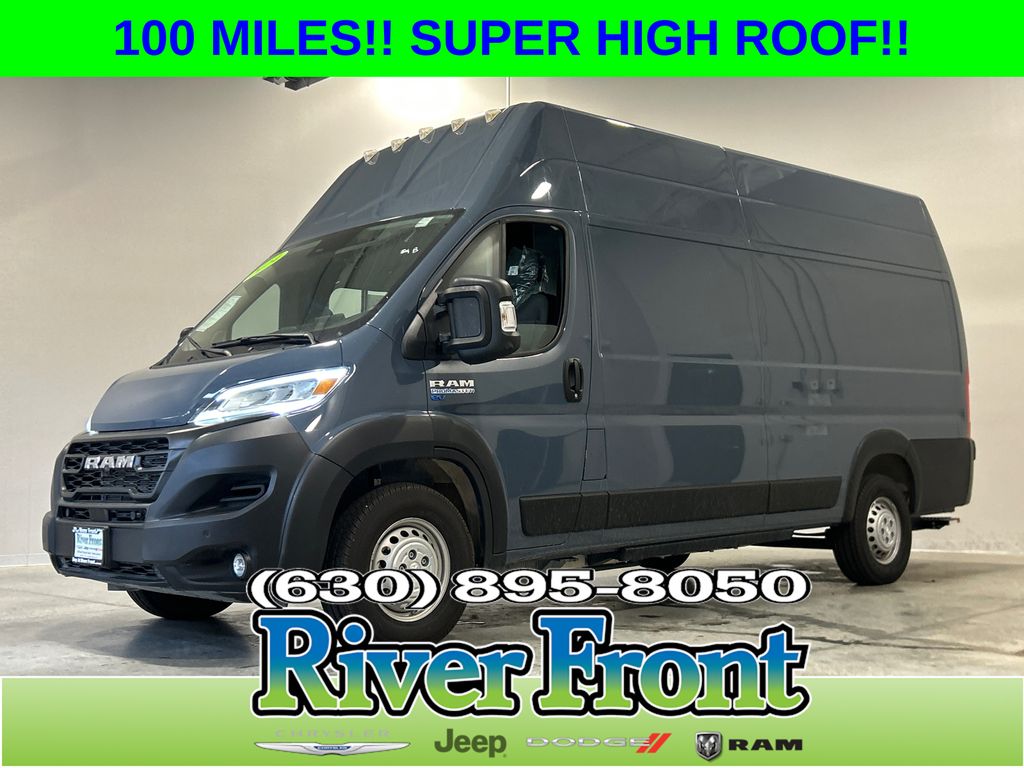 Blue 2024 RAM ProMaster Van Front-Wheel Drive Automatic