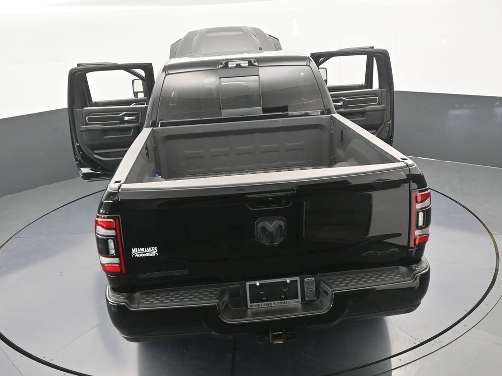 Used 2024 Diamond Black Crystal Pearlcoat Ram Laramie image 82