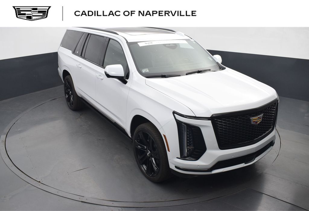 Vibrant White Tricoat 2026 Cadillac Escalade ESV SUV / Crossover Four-Wheel Drive 