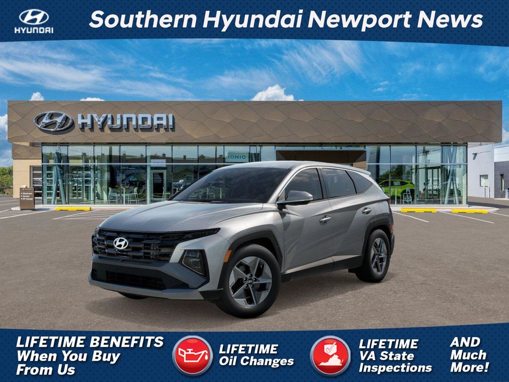 Shimmering Silver 2026 Hyundai Tucson Hybrid SUV / Crossover All-Wheel Drive 6-Speed Automatic
