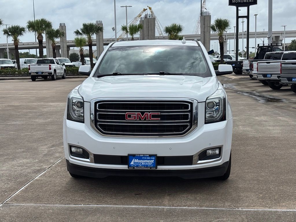 2019 GMC Yukon XL SLT White at Shottenkirk Kia Fort Bend