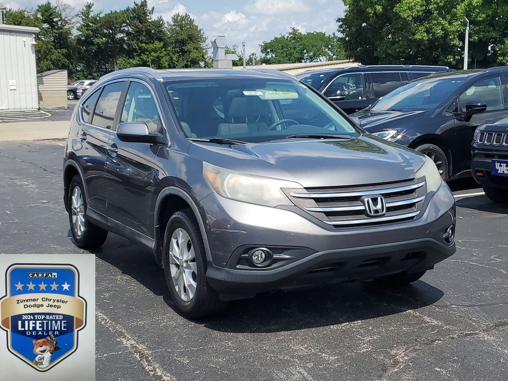 Gray 2012 Honda CR-V SUV / Crossover All-Wheel Drive 5-Speed Automatic