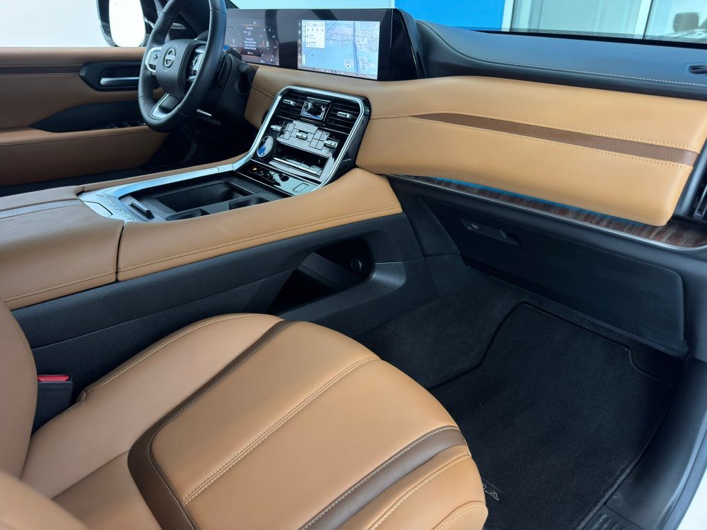 2025 Nissan Armada SL White at Central Houston Nissan