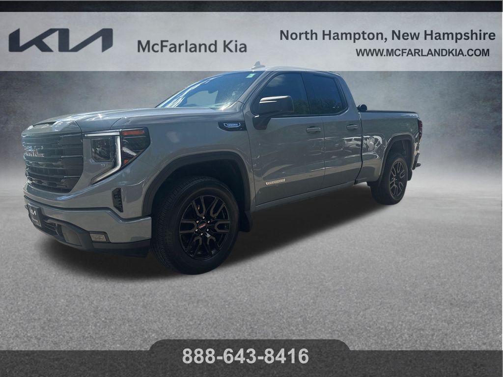 Thunderstorm Gray 2024 GMC Sierra 1500 Pickup Truck Four-Wheel Drive 8-Speed Automatic