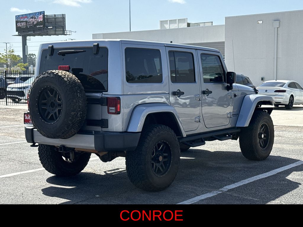 2017 Jeep Wrangler Unlimited Sahara Silver at Cook Ford