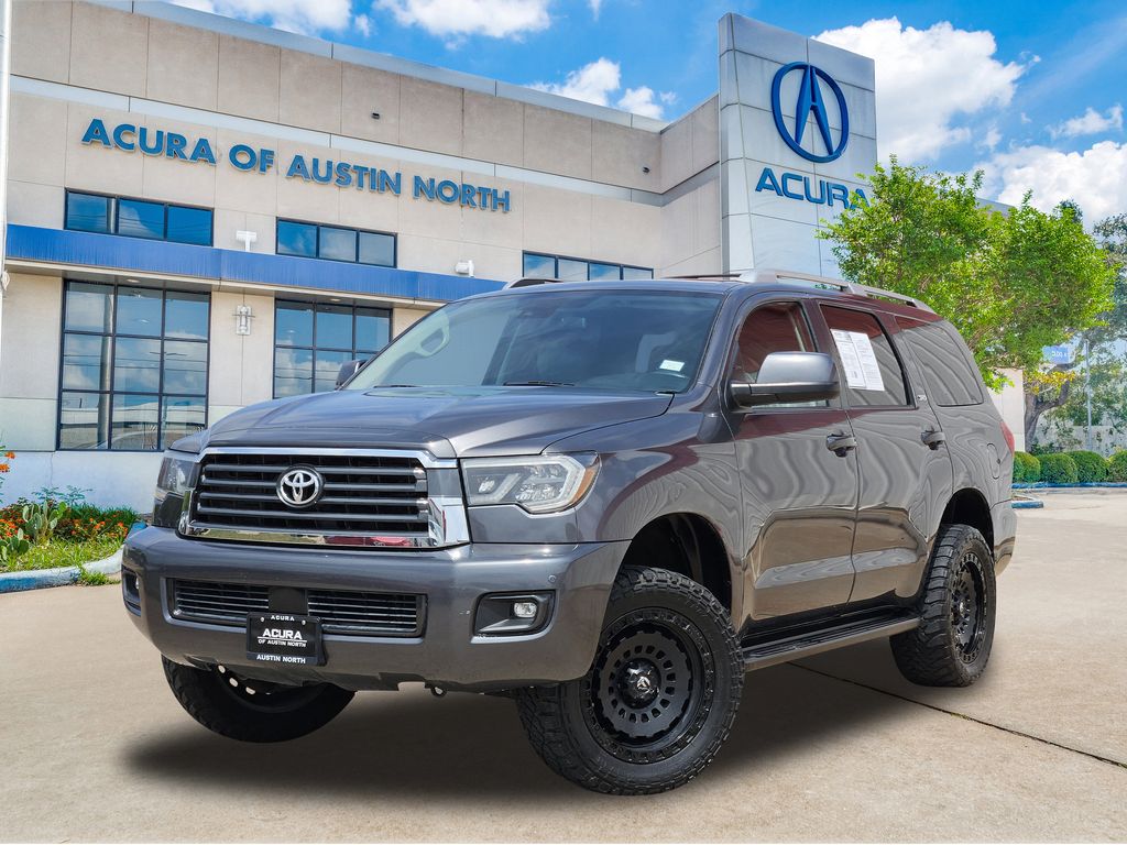 Magnetic Gray Metallic 2018 Toyota Sequoia SR5 SUV / Crossover 4X2 6-Speed Automatic