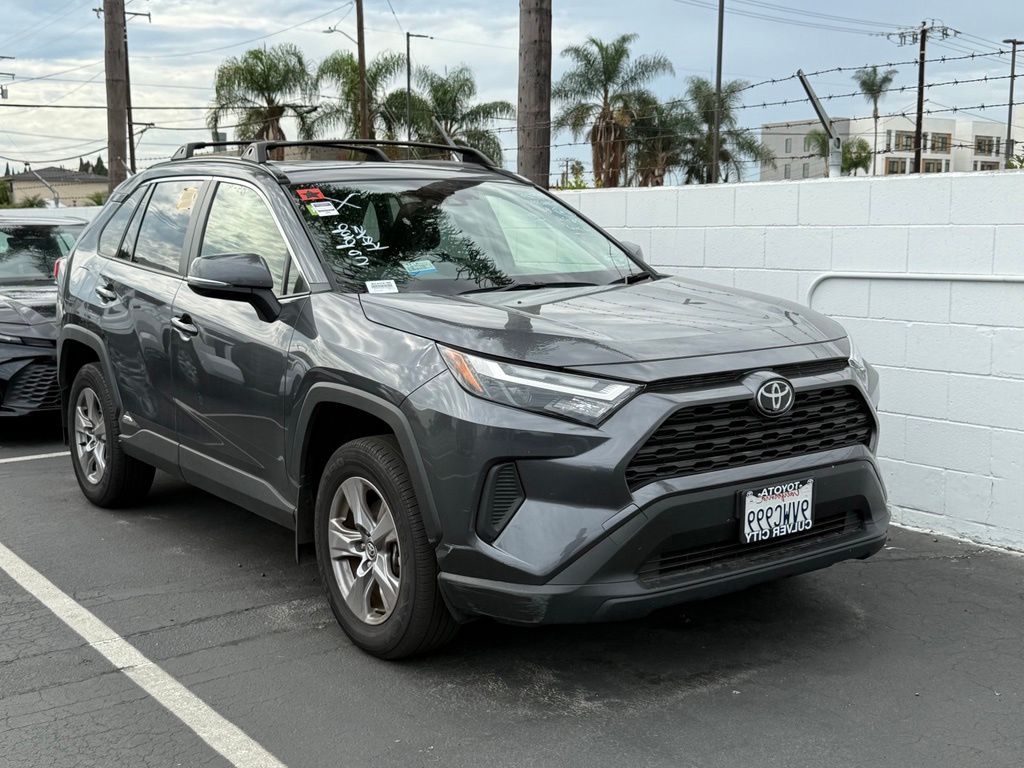Magnetic Gray Metallic 2025 Toyota RAV4 Hybrid SUV / Crossover All-Wheel Drive Continuously Variable Transmission