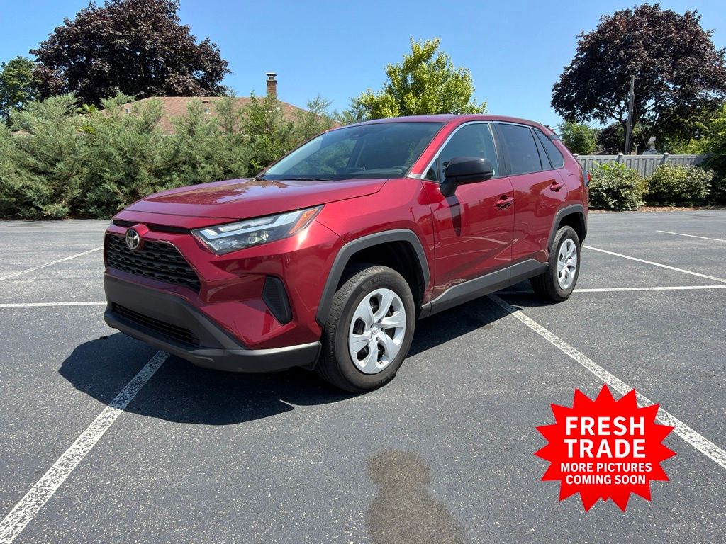 Red (Ruby Flare Pearl) 2025 Toyota RAV4 SUV / Crossover Front-Wheel Drive 8-Speed Automatic