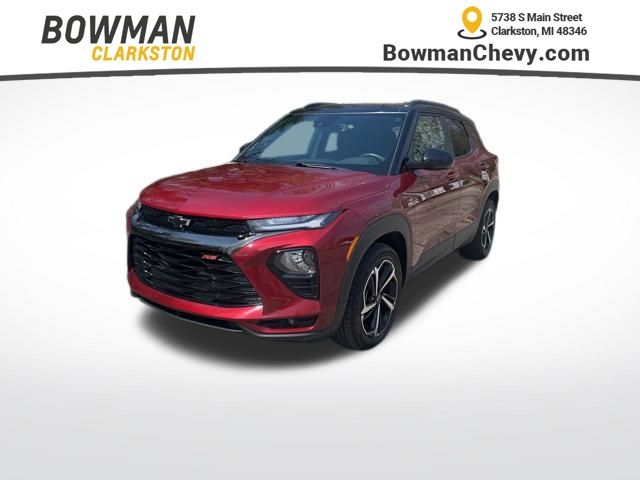 Red (Crimson Metallic) 2023 Chevrolet Trailblazer RS FWD SUV / Crossover Front-Wheel Drive Continuously Variable Transmission