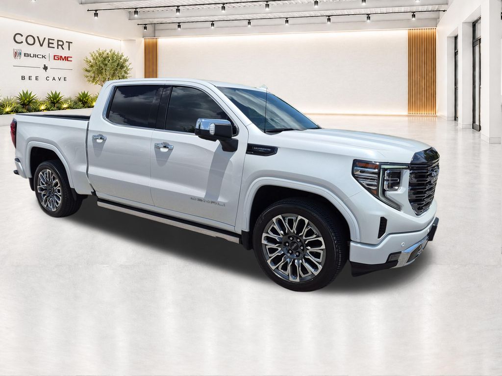 White Frost 2024 GMC Sierra 1500 Pickup Truck Four-Wheel Drive Automatic