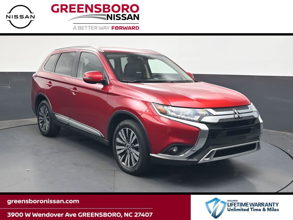 Red Diamond 2020 Mitsubishi Outlander SUV / Crossover Front-Wheel Drive Continuously Variable Transmission