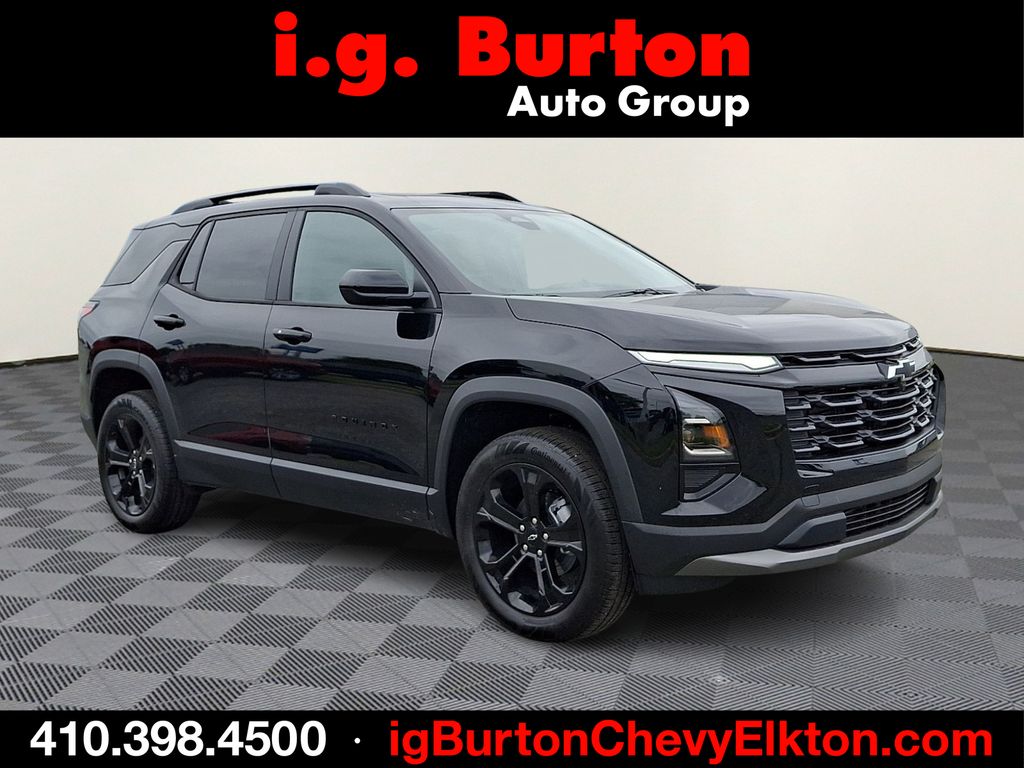 Black Metallic 2026 Chevrolet Equinox SUV / Crossover Front-Wheel Drive Continuously Variable Transmission