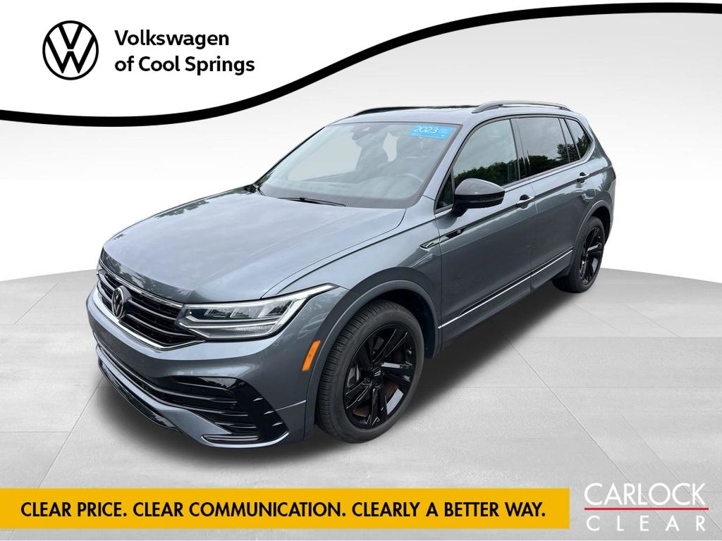 Platinum Gray Metallic 2023 Volkswagen Tiguan SUV / Crossover Front-Wheel Drive 8-Speed Automatic