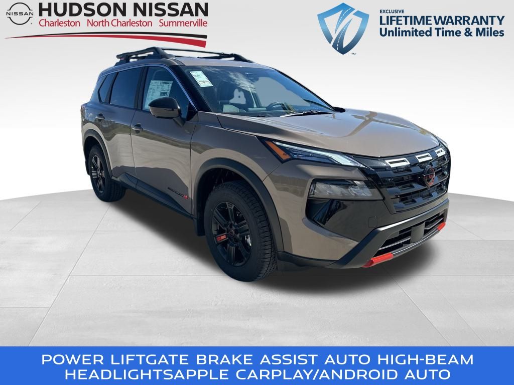 2025 Baja Storm Metallic Nissan Rogue Rock Creek SUV