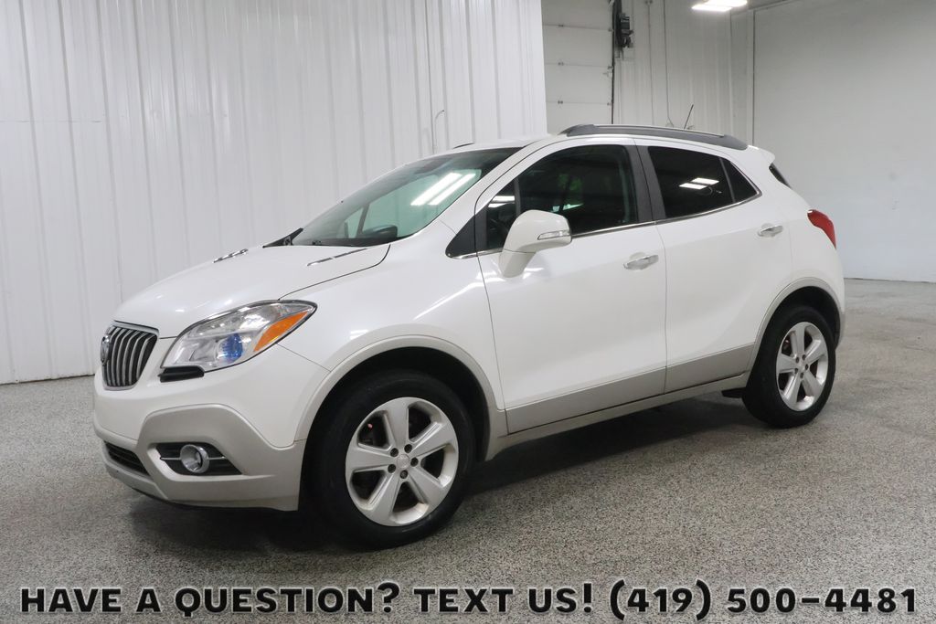 White Pearl Tricoat 2016 Buick Encore Convenience AWD SUV / Crossover All-Wheel Drive 6-Speed Automatic Overdrive