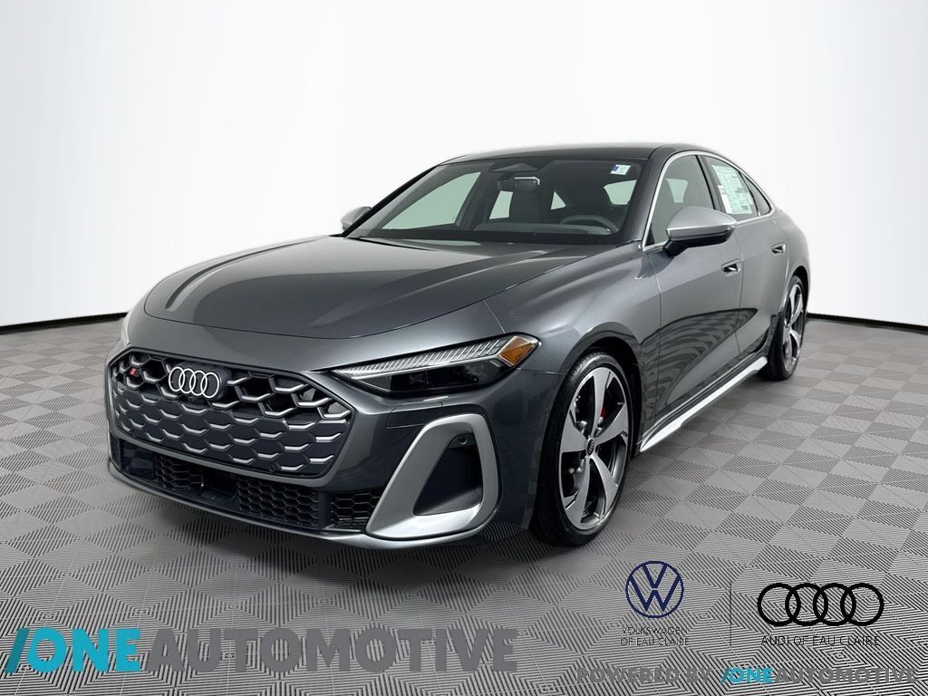 Gray 2025 Audi S5 3.0T quattro Premium Plus Sedan All-Wheel Drive 7-Speed Automatic