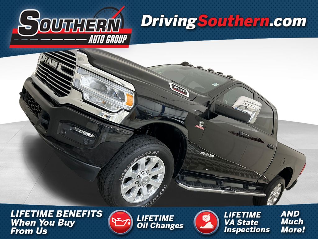 Diamond Black Crystal Pearlcoat 2023 RAM 3500 Pickup Truck Four-Wheel Drive 6-Speed Automatic