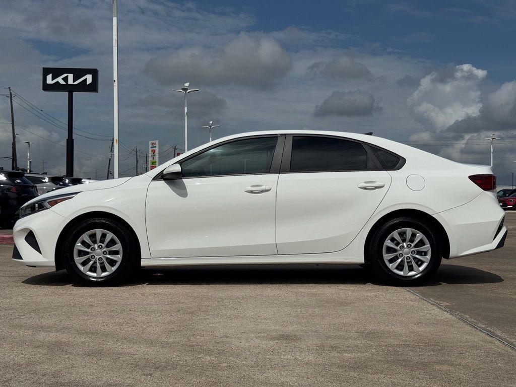 2024 Kia Forte LX White at Joe Myers Mazda Kia