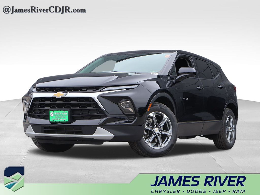 Black 2025 Chevrolet Blazer SUV / Crossover All-Wheel Drive 9-Speed Automatic Overdrive