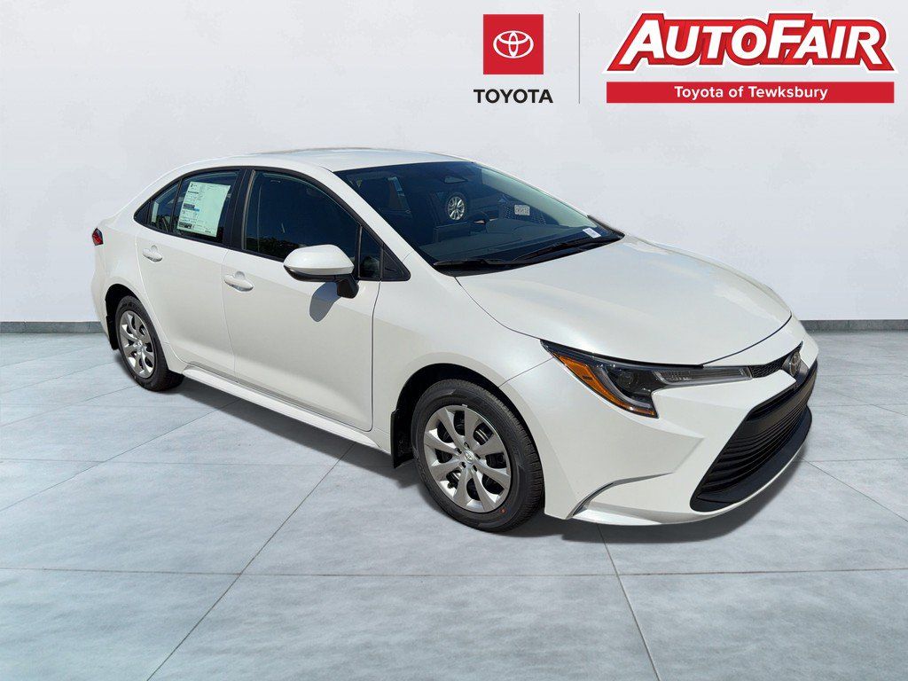 Pearl 2026 Toyota Corolla Sedan Front-Wheel Drive Continuously Variable Transmission