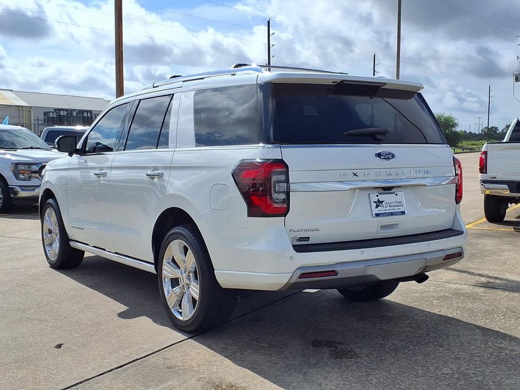 2023 Ford Expedition Platinum White at Texan Dodge Chrysler Jeep Ram
