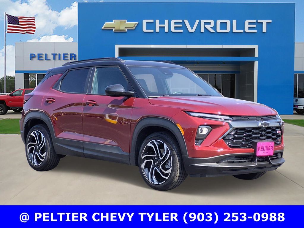 Red (Crimson Metallic) 2024 Chevrolet Trailblazer RS FWD SUV / Crossover Front-Wheel Drive Continuously Variable Transmission