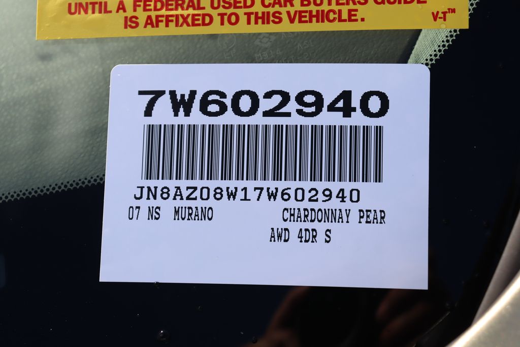 Thumbnail: 2007 Nissan Murano - 7