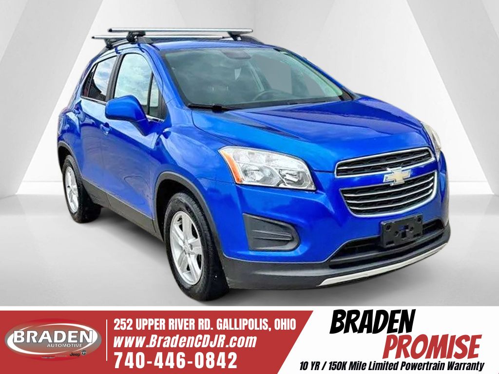 Brilliant Blue Metallic 2016 Chevrolet Trax SUV / Crossover Front-Wheel Drive 6-Speed Automatic