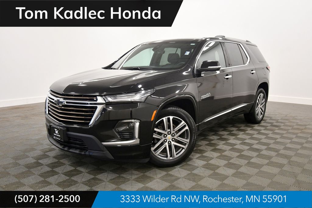 Black 2024 Chevrolet Traverse SUV / Crossover Four-Wheel Drive 9-Speed Automatic