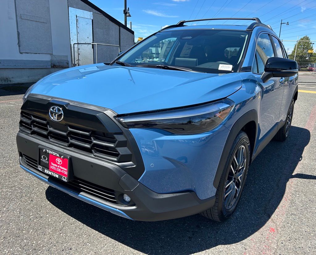 Blue 2026 Toyota Corolla Cross SUV / Crossover All-Wheel Drive Continuously Variable Transmission