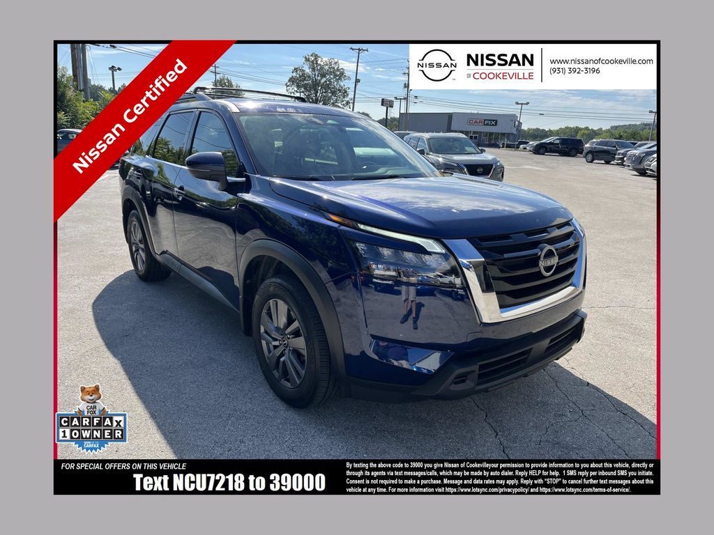 Deep Ocean Blue 2025 Nissan Pathfinder SUV / Crossover Front-Wheel Drive 9-Speed Automatic