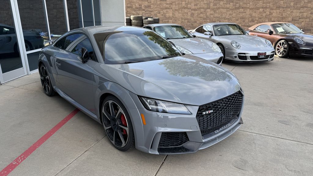 Nardo Gray 2018 Audi TT RS 2.5T quattro AWD Coupe All-Wheel Drive 7-Speed Automatic