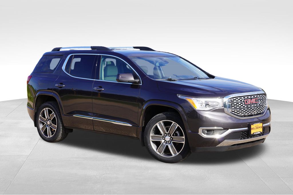 Gray (Iridium Metallic) 2017 GMC Acadia SUV / Crossover Four-Wheel Drive 6-Speed Automatic