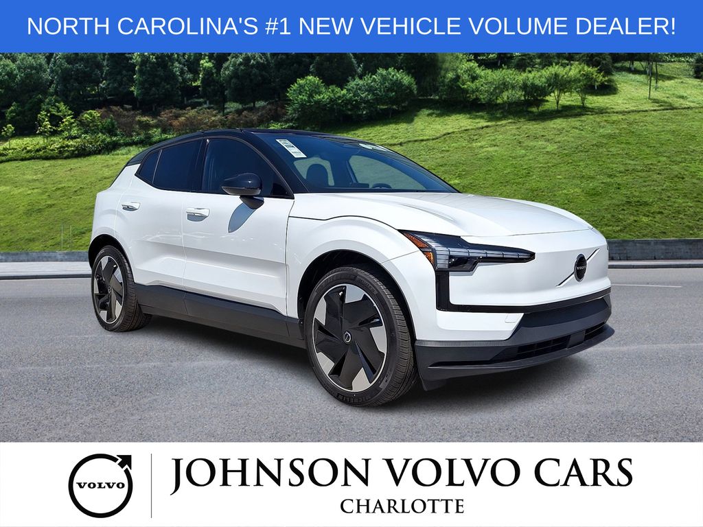 Crystal White 2025 Volvo EX30 SUV / Crossover All-Wheel Drive 1-Speed Automatic