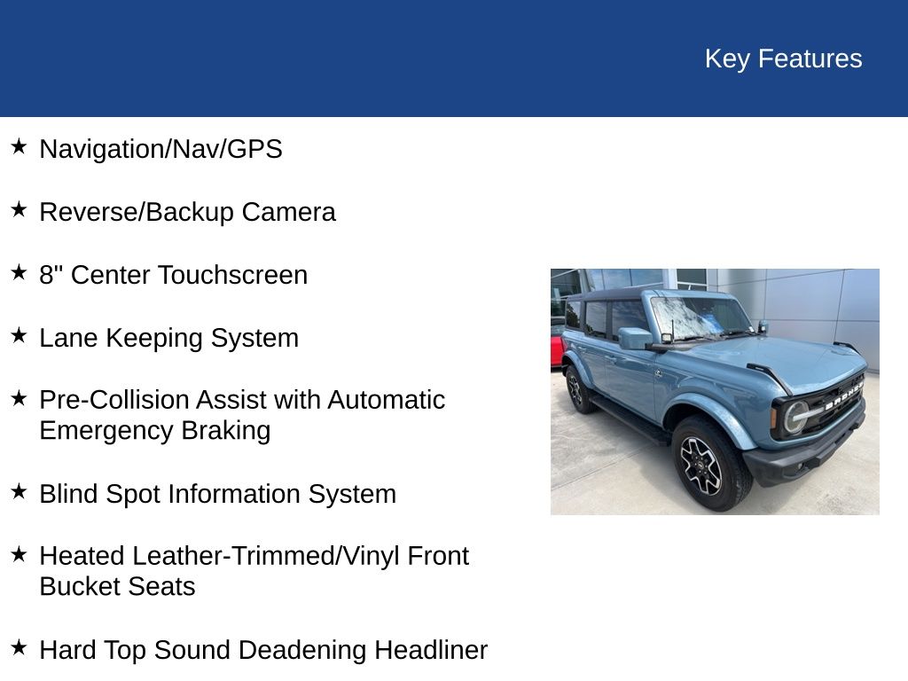 2023 Ford Bronco Outer Banks Advanced