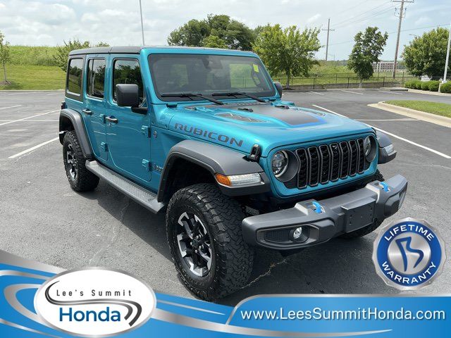 Bikini Pearl Coat 2024 Jeep Wrangler 4xe SUV / Crossover Four-Wheel Drive 8-Speed Automatic