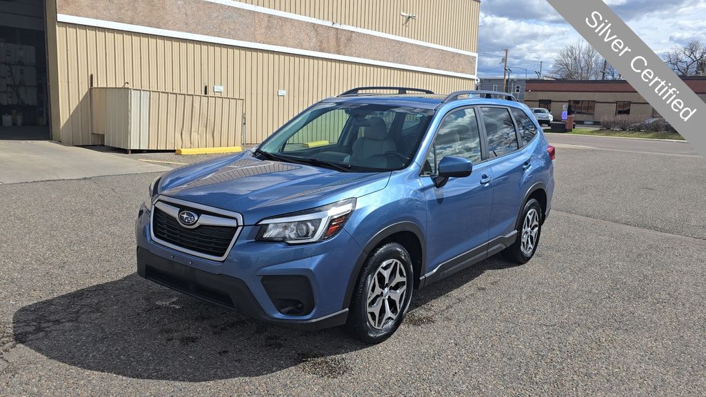 Horizon Blue Pearl 2020 Subaru Forester 2.5i Premium AWD SUV / Crossover All-Wheel Drive Continuously Variable Transmission
