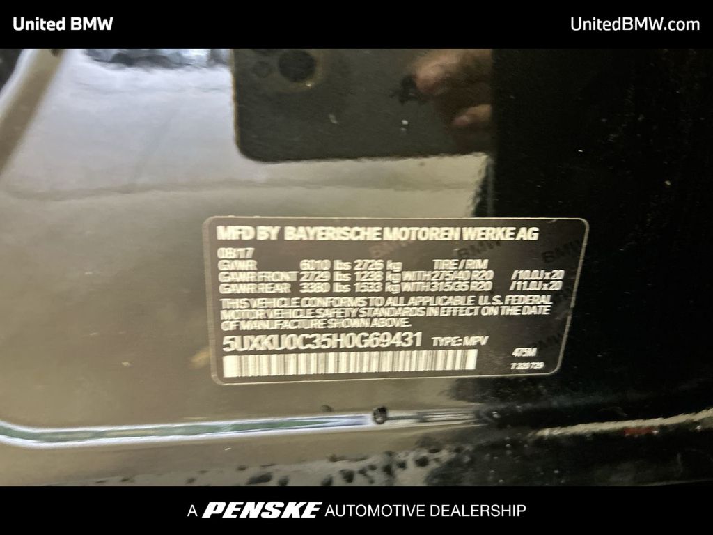 2017 BMW X6 sDrive35i 23