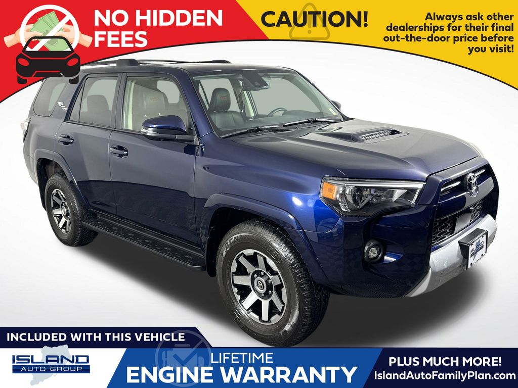 Nautical Blue Metallic 2023 Toyota 4Runner TRD Off-Road Premium 4WD SUV / Crossover Four-Wheel Drive 5-Speed Automatic