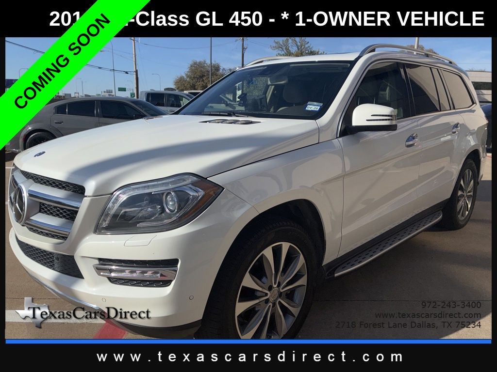 2014 Mercedes-Benz GL-Class GL 450 4MATIC