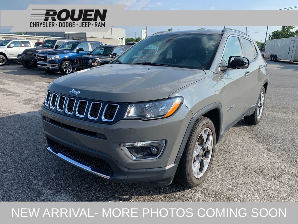 Sting-Gray Clearcoat 2019 Jeep Compass SUV / Crossover Front-Wheel Drive 6-Speed Automatic