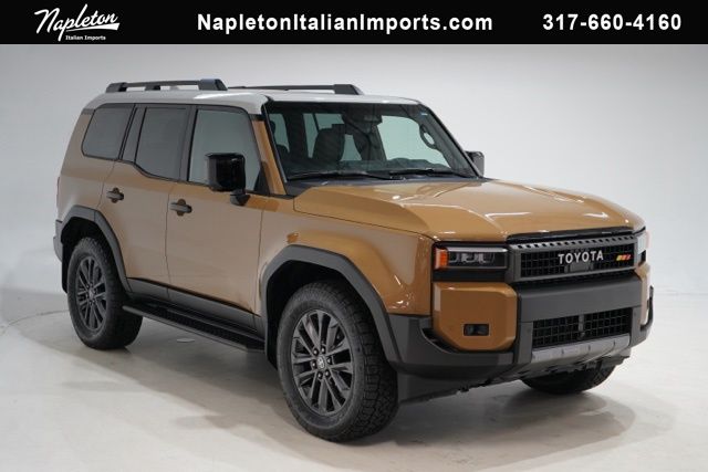 Trail Dust/Gray Scape 2025 Toyota Land Cruiser 4WD SUV / Crossover Four-Wheel Drive 8-Speed Automatic