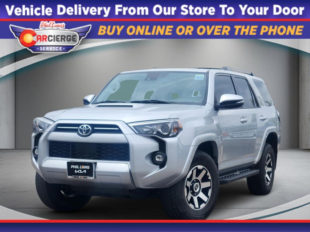 Classic Silver Metallic 2023 Toyota 4Runner SUV / Crossover Four-Wheel Drive 5-Speed Automatic